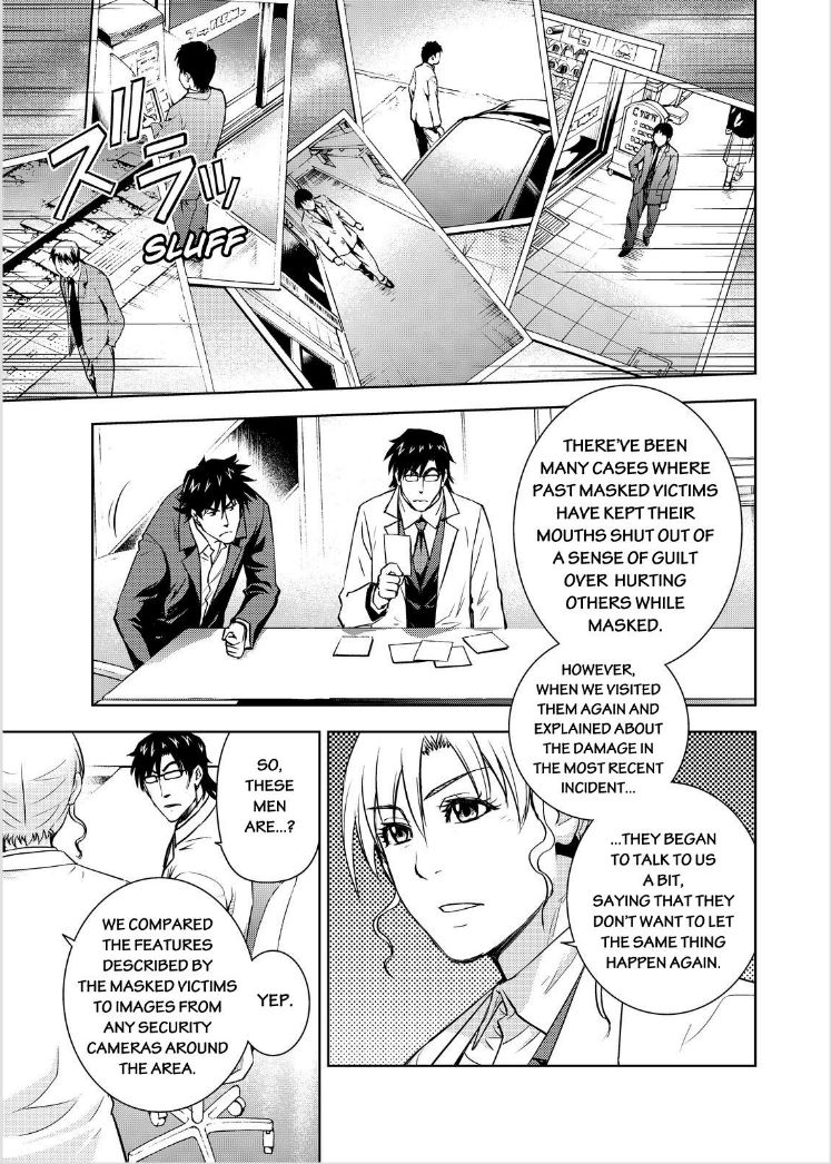 Action Kamen Chapter 13 page 10 - Chapter 13 : The Dark Masks True Identity