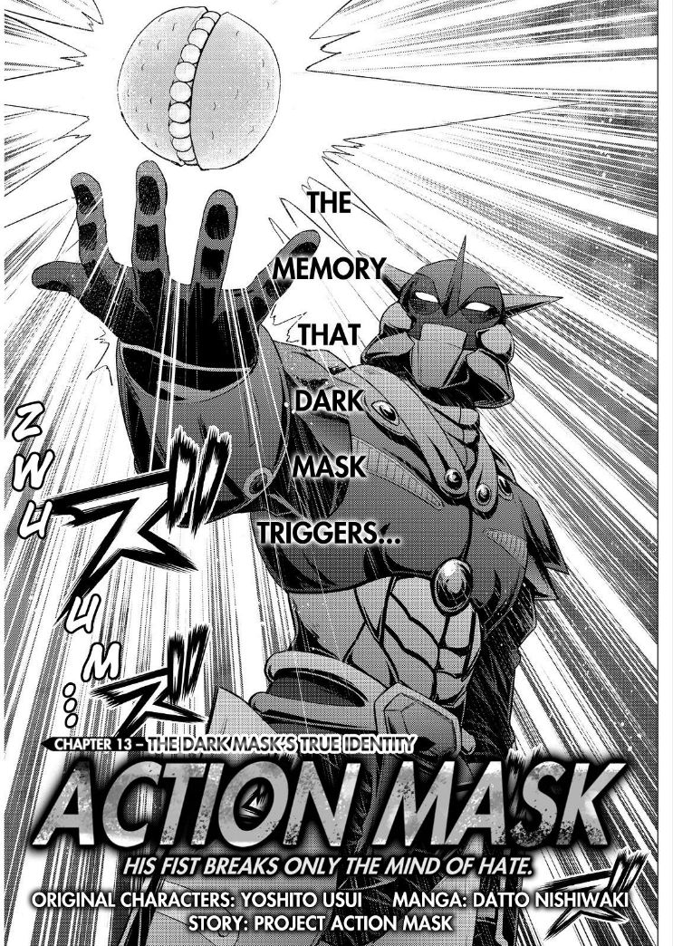 Action Kamen Chapter 13 page 4 - Chapter 13 : The Dark Masks True Identity
