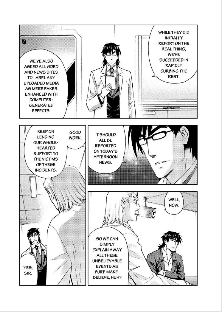 Action Kamen Chapter 13 page 7 - Chapter 13 : The Dark Masks True Identity