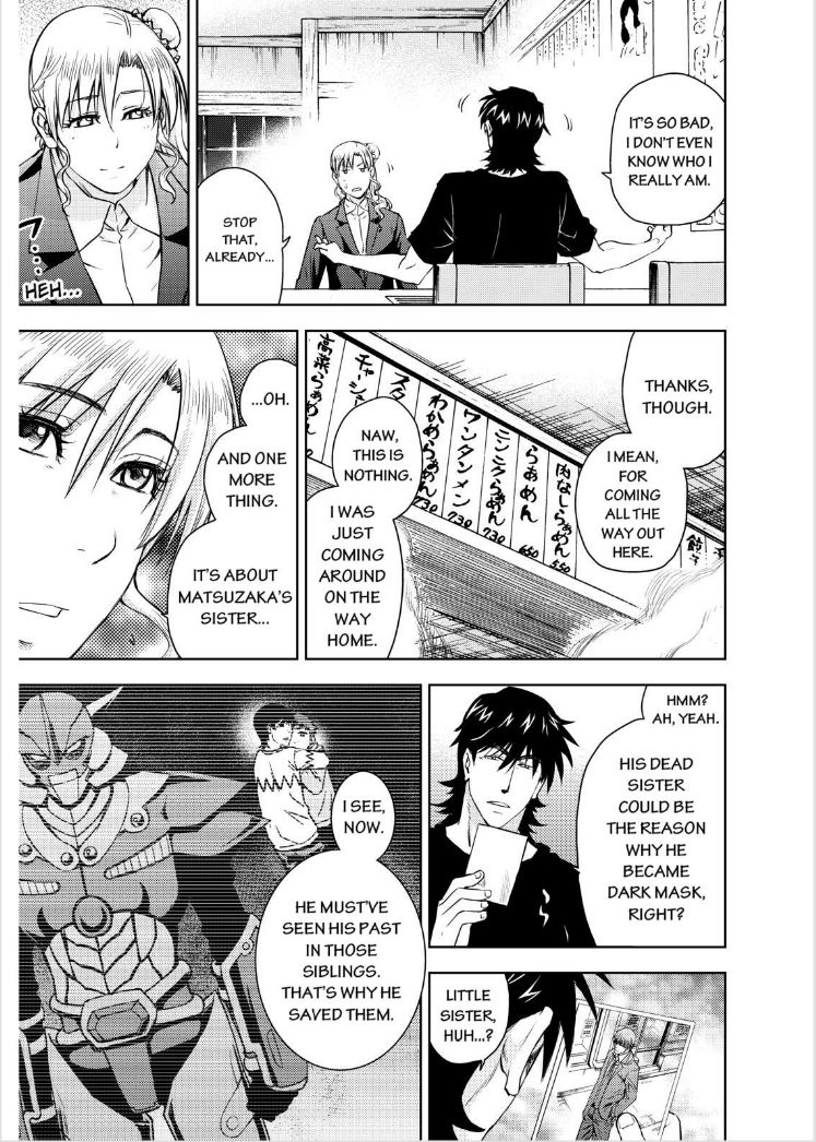 Action Kamen Chapter 14 page 13 - Chapter 14 : The Brunt of Hatred