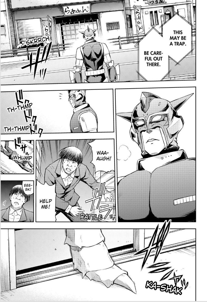 Action Kamen Chapter 15 page 12 - Chapter 15 : Mimiko's Resolve