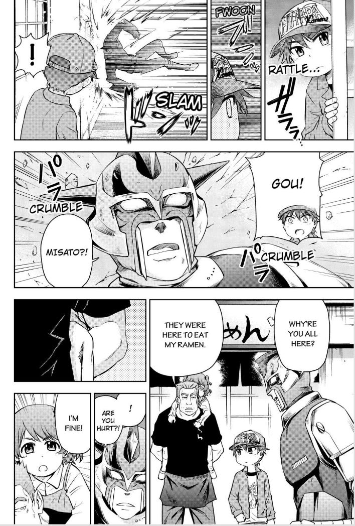 Action Kamen Chapter 15 page 17 - Chapter 15 : Mimiko's Resolve