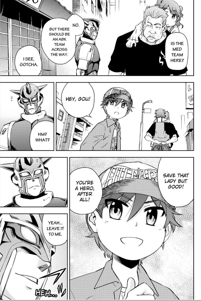 Action Kamen Chapter 15 page 18 - Chapter 15 : Mimiko's Resolve