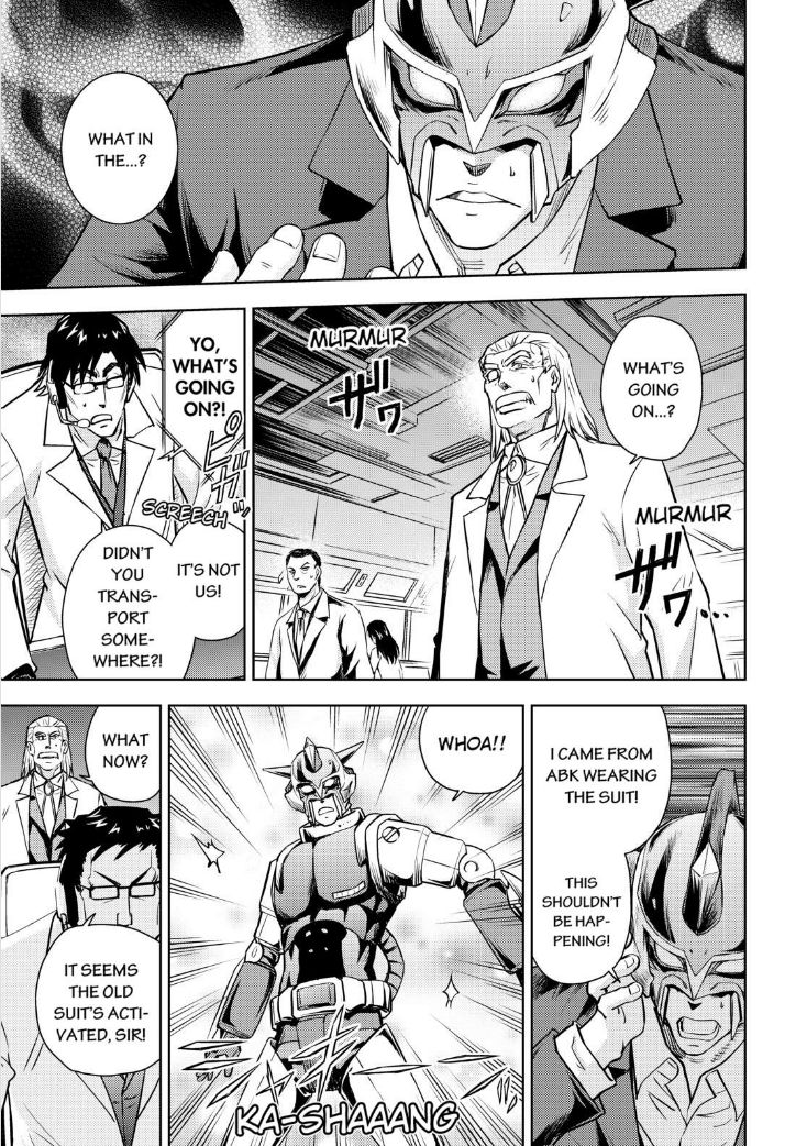 Action Kamen Chapter 15 page 32 - Chapter 15 : Mimiko's Resolve