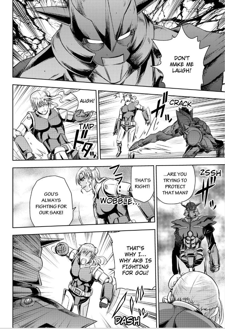 Action Kamen Chapter 15 page 35 - Chapter 15 : Mimiko's Resolve
