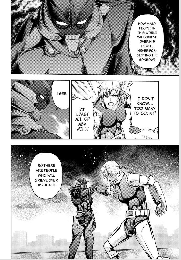 Action Kamen Chapter 15 page 37 - Chapter 15 : Mimiko's Resolve