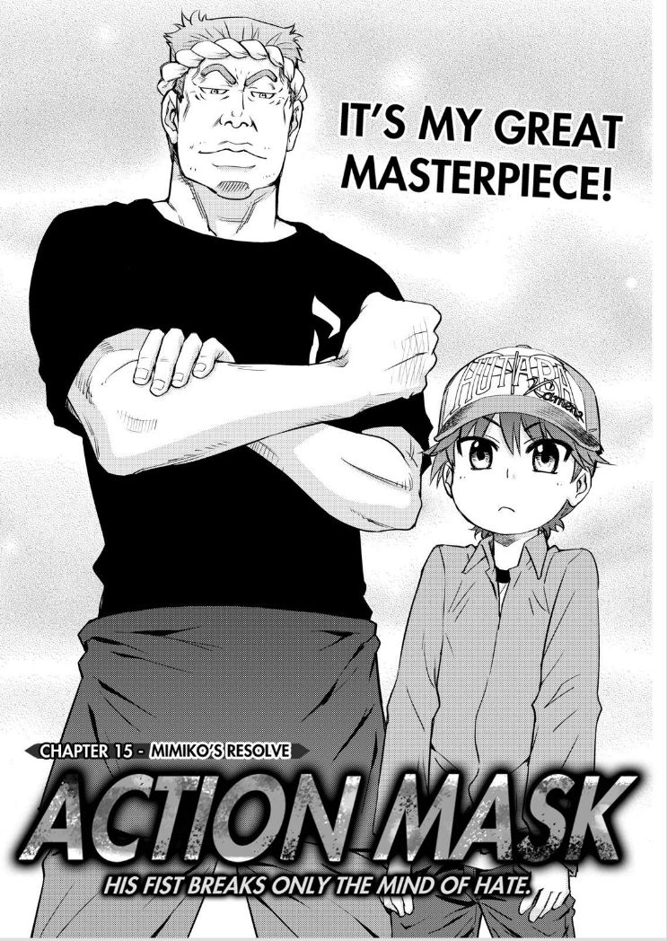 Action Kamen Chapter 15 page 4 - Chapter 15 : Mimiko's Resolve