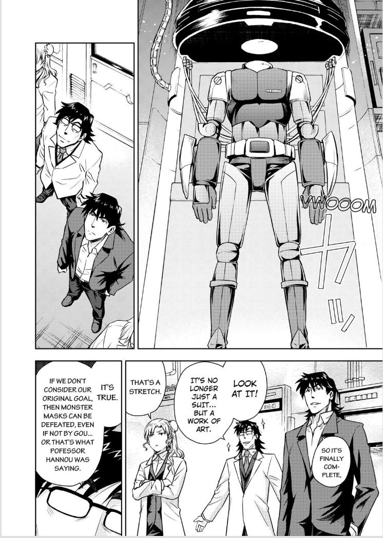 Action Kamen Chapter 15 page 5 - Chapter 15 : Mimiko's Resolve