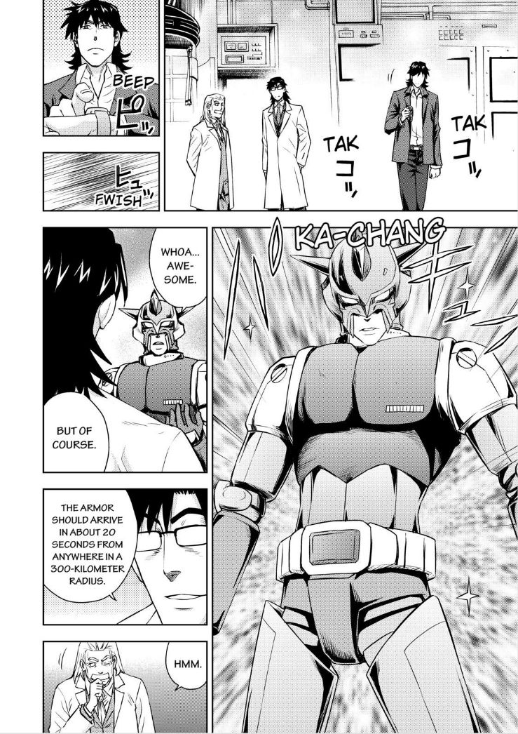 Action Kamen Chapter 15 page 7 - Chapter 15 : Mimiko's Resolve