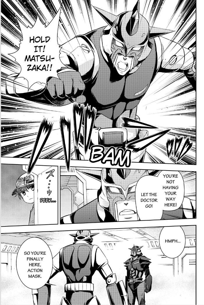 Action Kamen Chapter 16 page 18 - Chapter 16 : Reunion