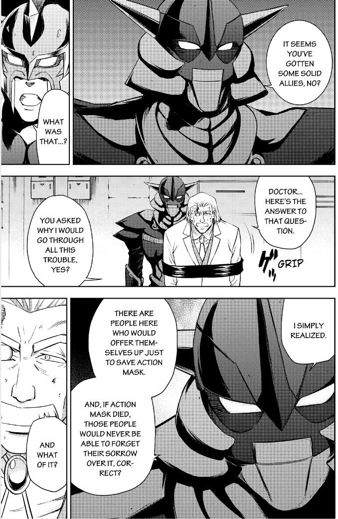 Action Kamen Chapter 16 page 20 - Chapter 16 : Reunion