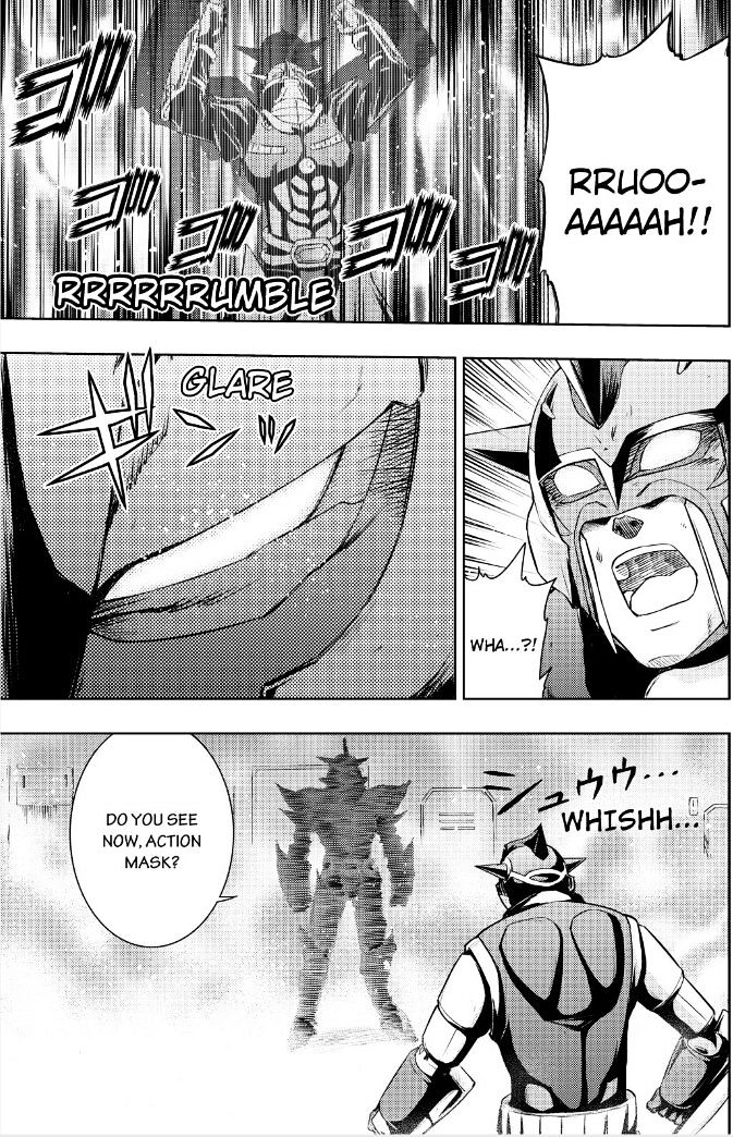 Action Kamen Chapter 16 page 40 - Chapter 16 : Reunion