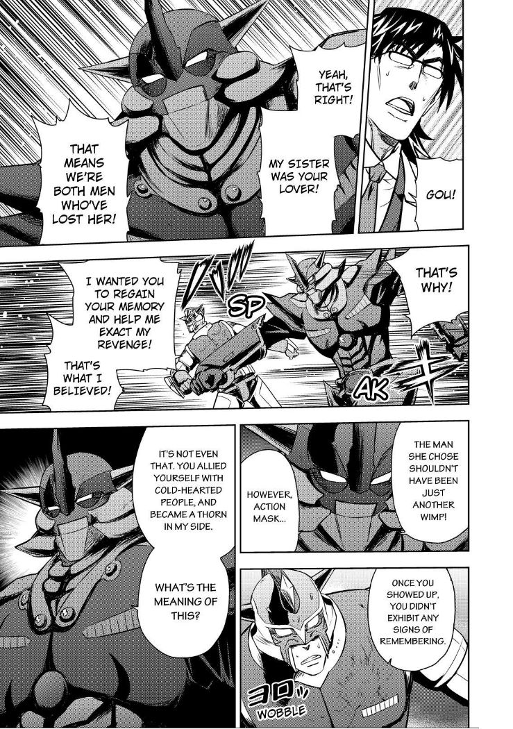 Action Kamen Chapter 17 page 14 - Chapter 17 : The Two Women