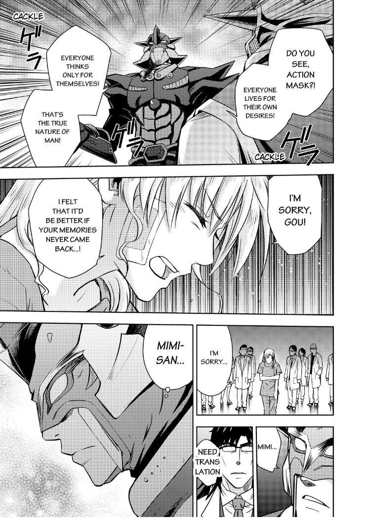 Action Kamen Chapter 17 page 28 - Chapter 17 : The Two Women
