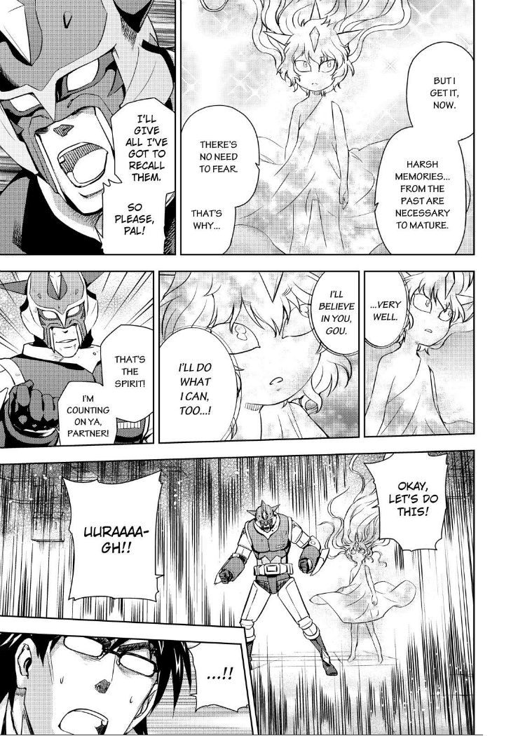 Action Kamen Chapter 17 page 38 - Chapter 17 : The Two Women