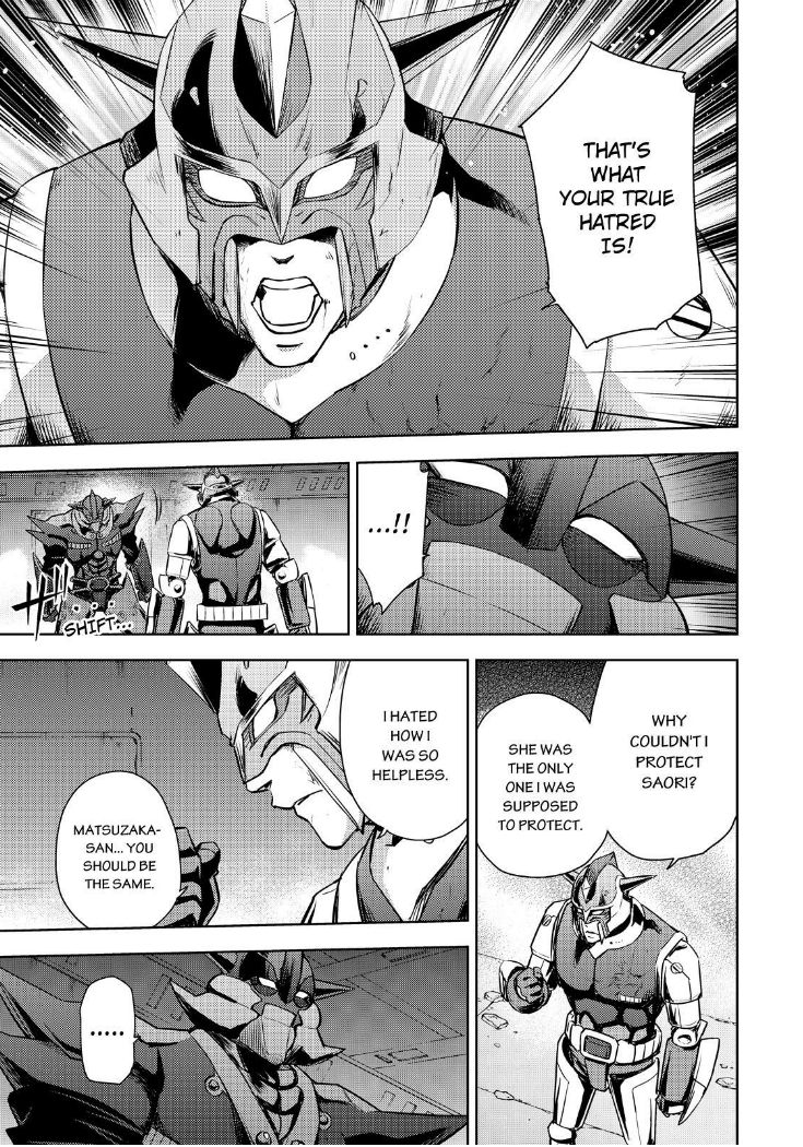 Action Kamen Chapter 18 page 34 - Chapter 18 : Memory of the Past