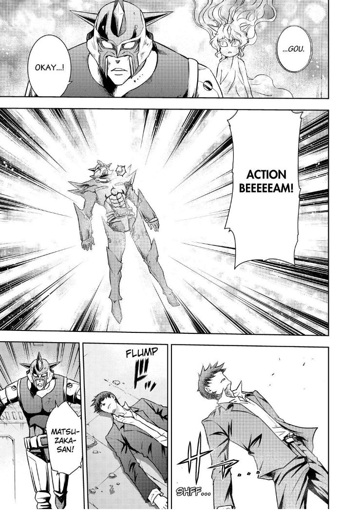Action Kamen Chapter 18 page 38 - Chapter 18 : Memory of the Past