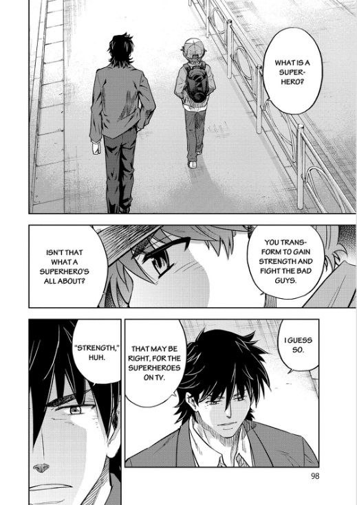 Action Kamen Chapter 2 page 28 - Chapter 2 : A Black Flame