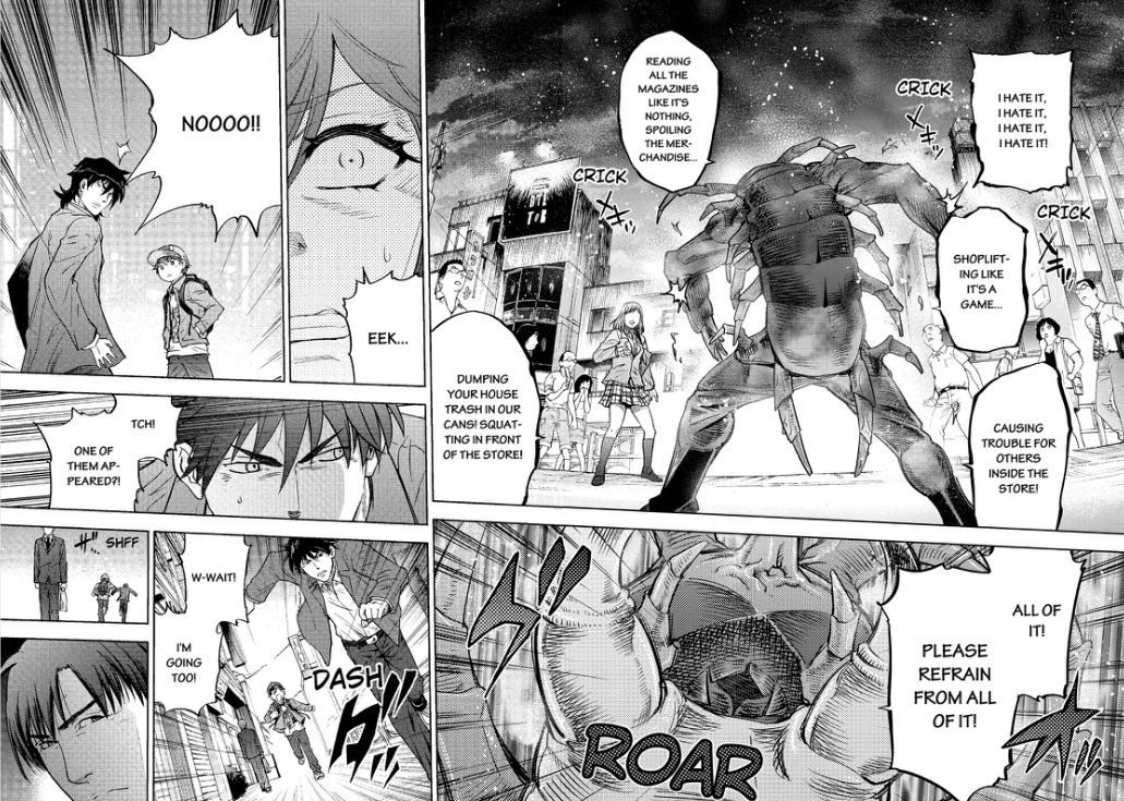 Action Kamen Chapter 2 page 34 - Chapter 2 : A Black Flame