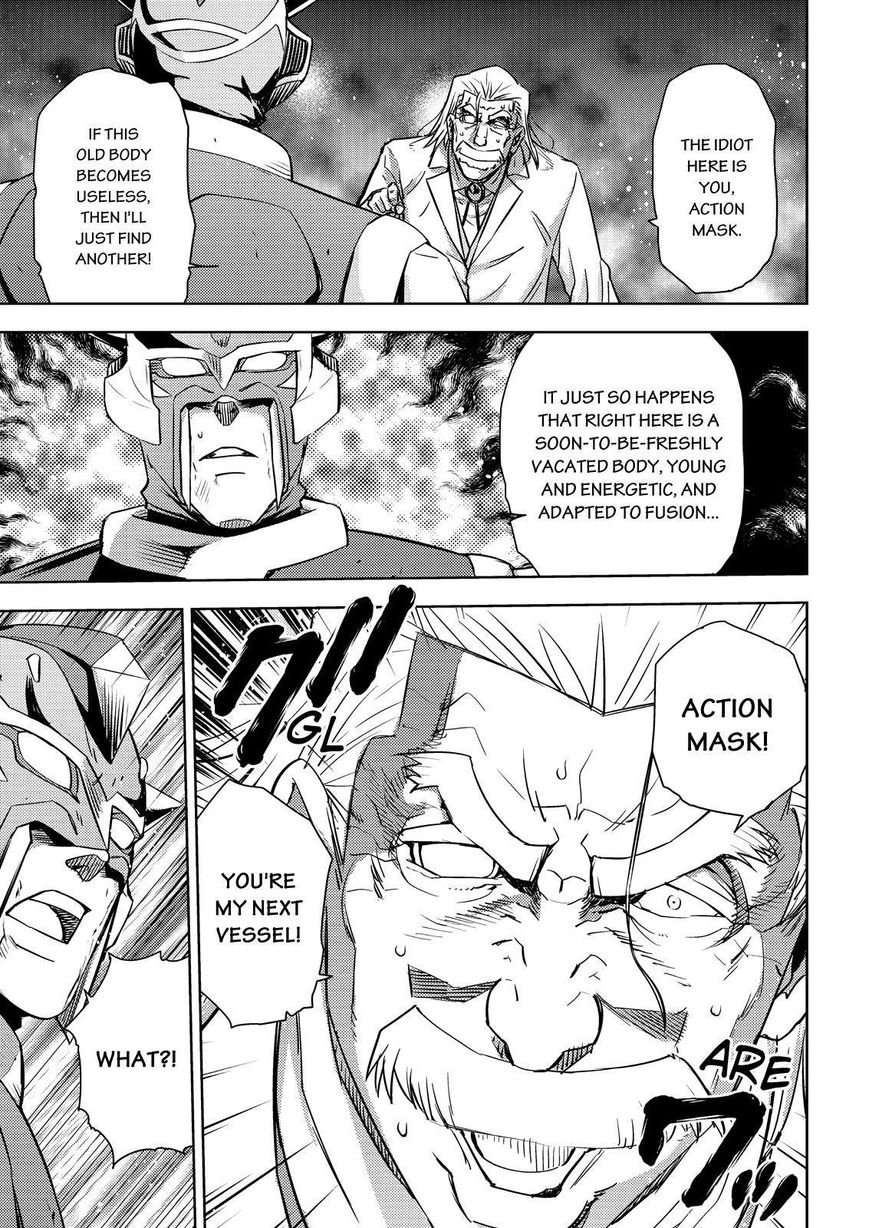 Action Kamen Chapter 20 page 35 - Chapter 20 : The Bond Between Allies