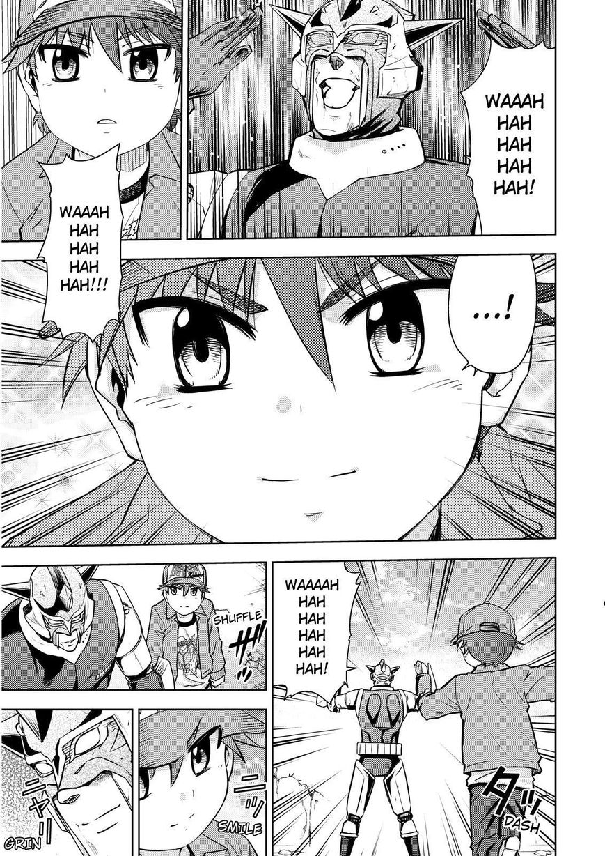 Action Kamen Chapter 21 page 33 - Chapter 21 : The Secret Plan