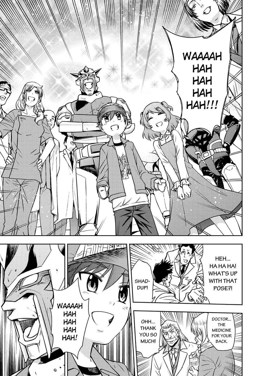 Action Kamen Chapter 21 page 37 - Chapter 21 : The Secret Plan