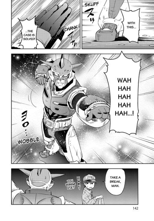 Action Kamen Chapter 3 page 34 - Chapter 3 : House Of Cards