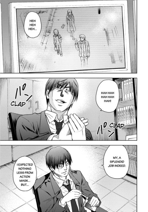 Action Kamen Chapter 3 page 37 - Chapter 3 : House Of Cards
