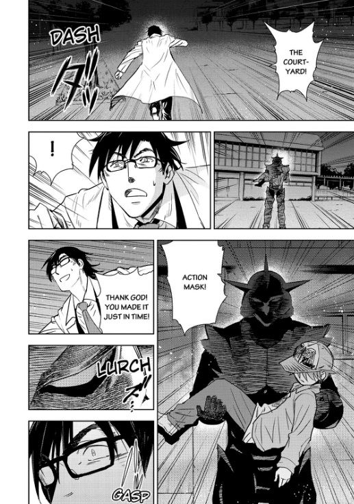 Action Kamen Chapter 4 page 23 - Chapter 4 : The False Mask
