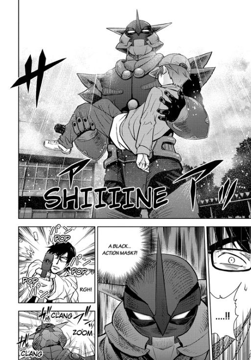 Action Kamen Chapter 4 page 25 - Chapter 4 : The False Mask