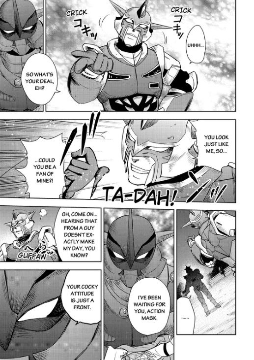 Action Kamen Chapter 4 page 30 - Chapter 4 : The False Mask