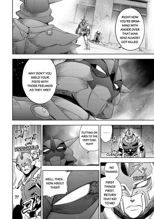 Action Kamen Chapter 4 page 31 - Chapter 4 : The False Mask