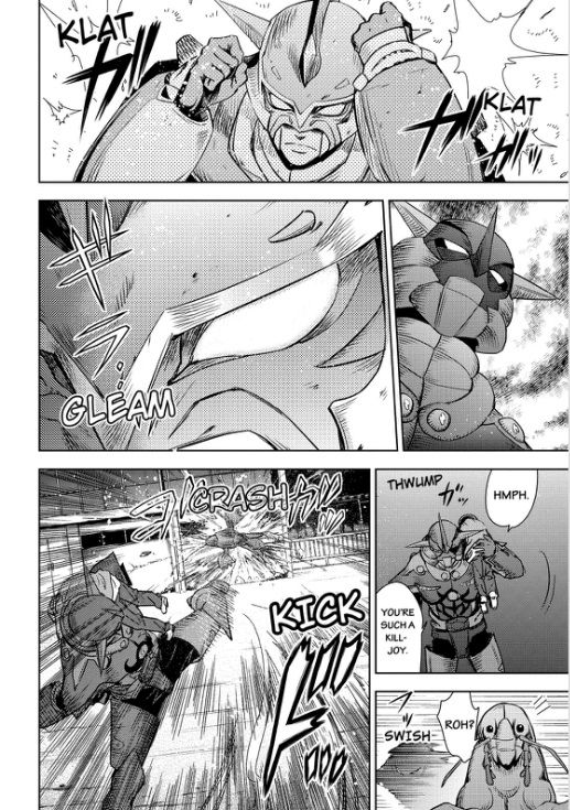 Action Kamen Chapter 4 page 33 - Chapter 4 : The False Mask