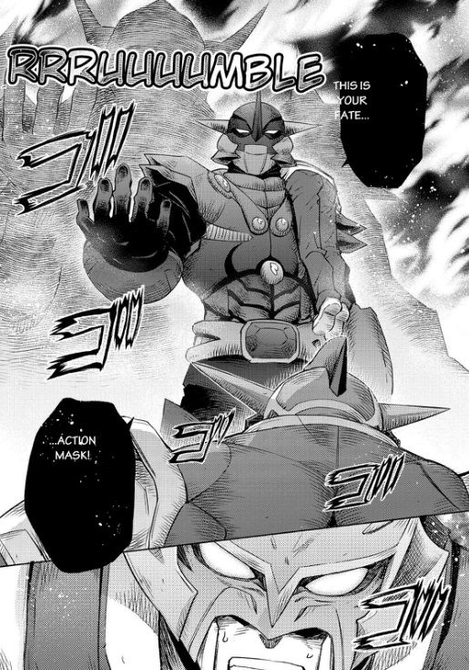 Action Kamen Chapter 4 page 39 - Chapter 4 : The False Mask
