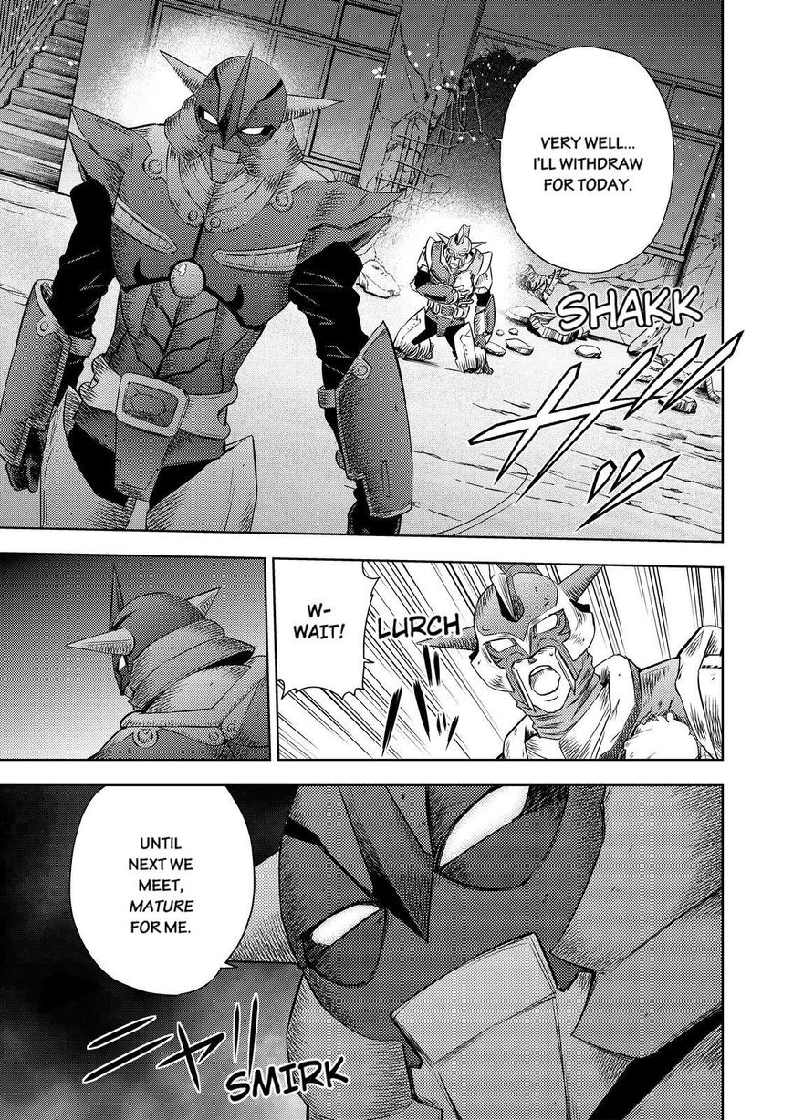 Action Kamen Chapter 5 page 11 - Chapter 5 : Evil and Justice