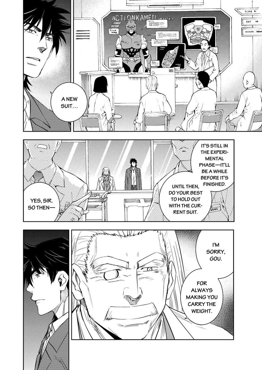 Action Kamen Chapter 6 page 10 - Chapter 6 : A Hero's Rebelion