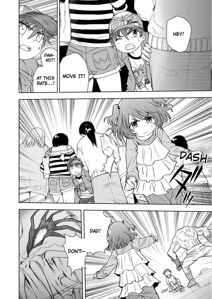 Action Kamen Chapter 7 page 14 - Chapter 7 : The Hatred Seed