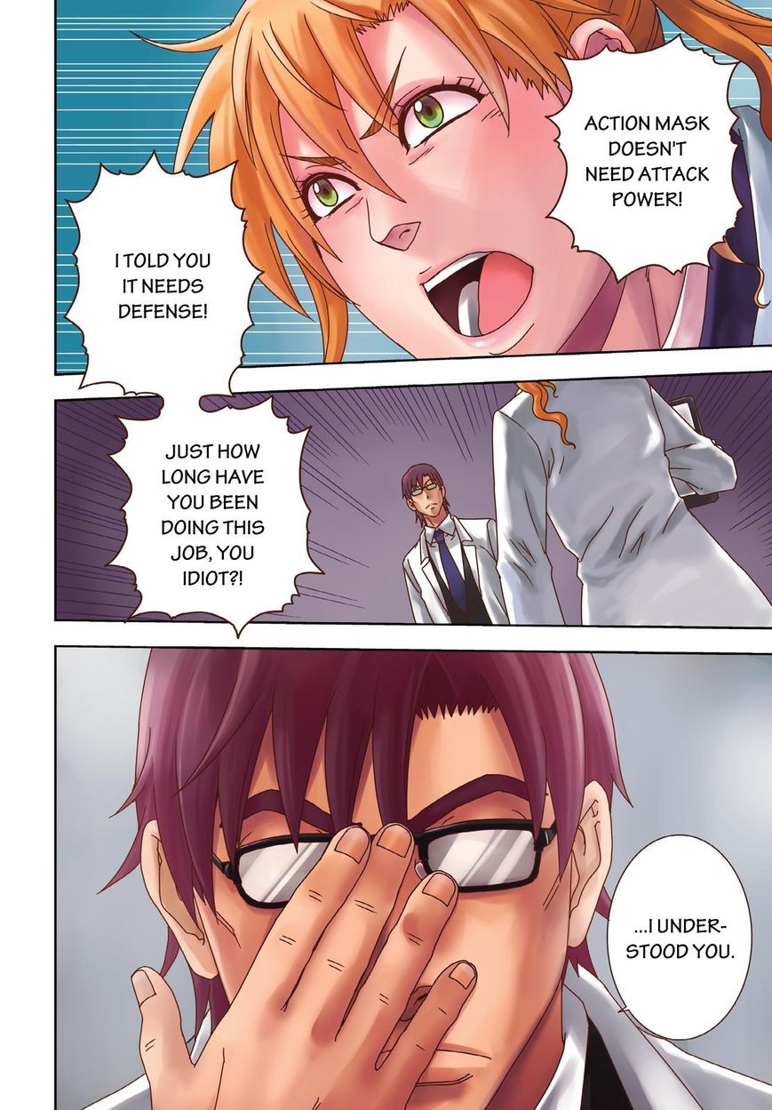 Action Kamen Chapter 8 page 5 - Chapter 8 : The New Suit