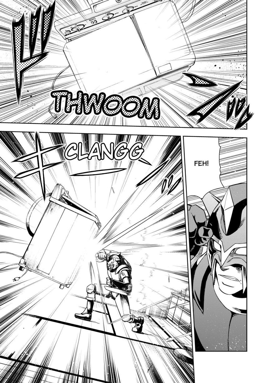 Action Kamen Chapter 9 page 15 - Chapter 9 : The Monster Mask Outbreak Incident