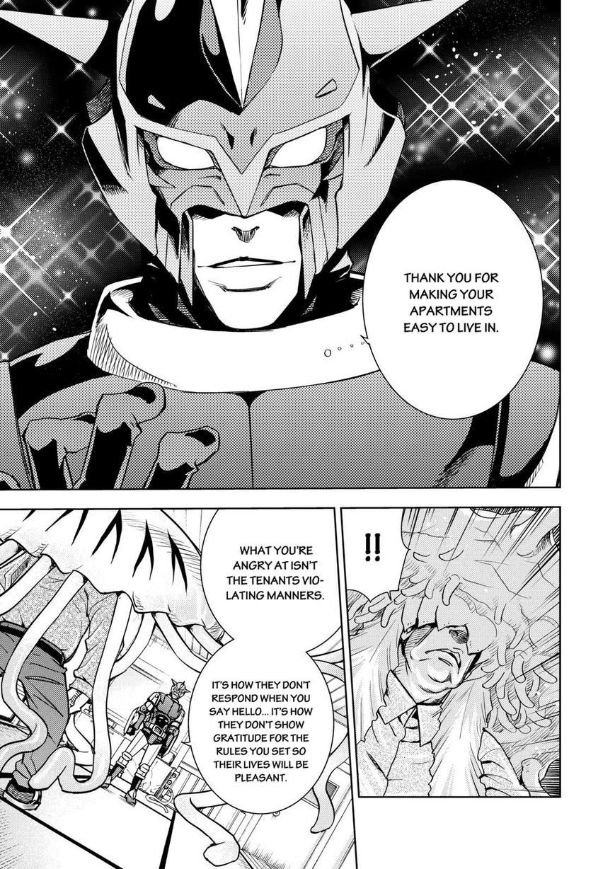 Action Kamen Chapter 9 page 19 - Chapter 9 : The Monster Mask Outbreak Incident