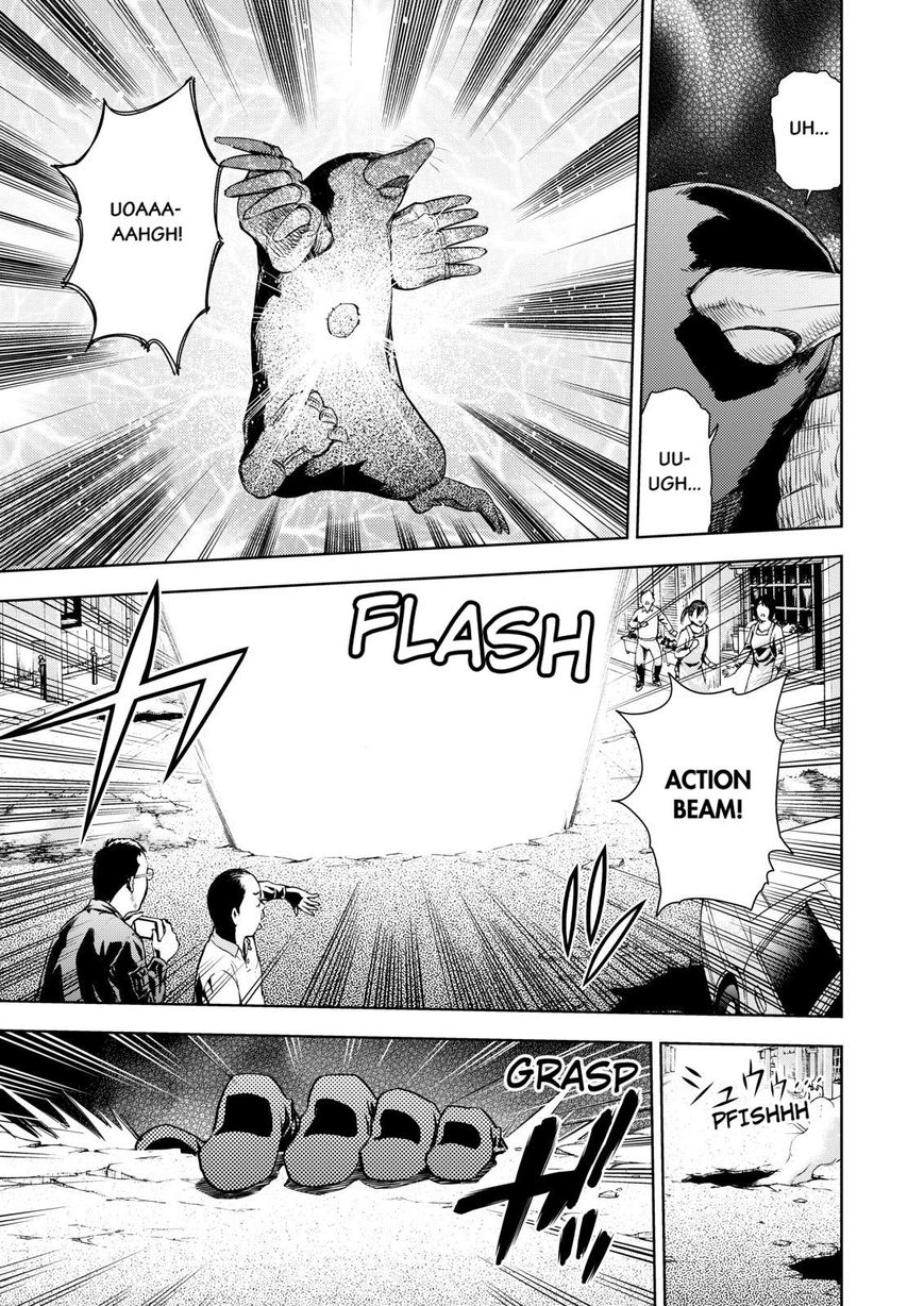 Action Kamen Chapter 9 page 33 - Chapter 9 : The Monster Mask Outbreak Incident