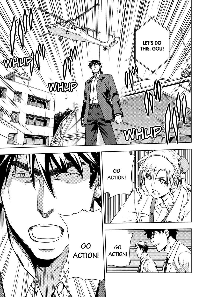 Action Kamen Chapter 9 page 5 - Chapter 9 : The Monster Mask Outbreak Incident