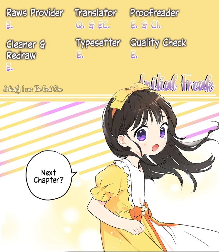 Actually, I Was the Real One Chapter 1 page 41 - Chapter 1