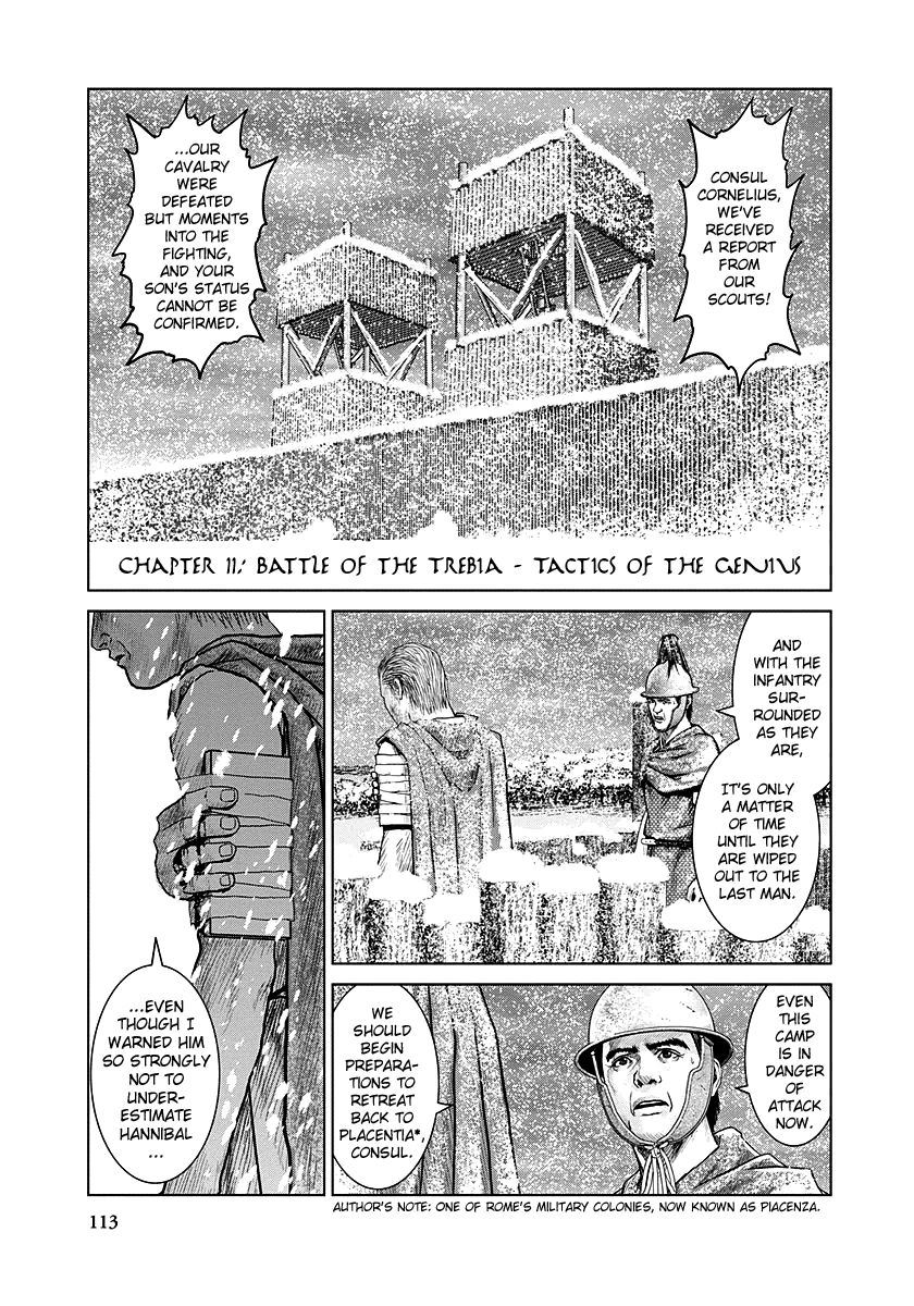 Ad Astra - Scipio to Hannibal Chapter 11 page 1 - Chapter 11 : Battle of the Trebia - Tactics of the Genius
