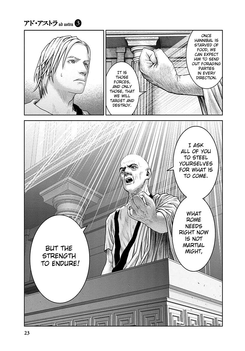 Ad Astra - Scipio to Hannibal Chapter 13 page 23 - Chapter 13 : Wart of Ill Omen