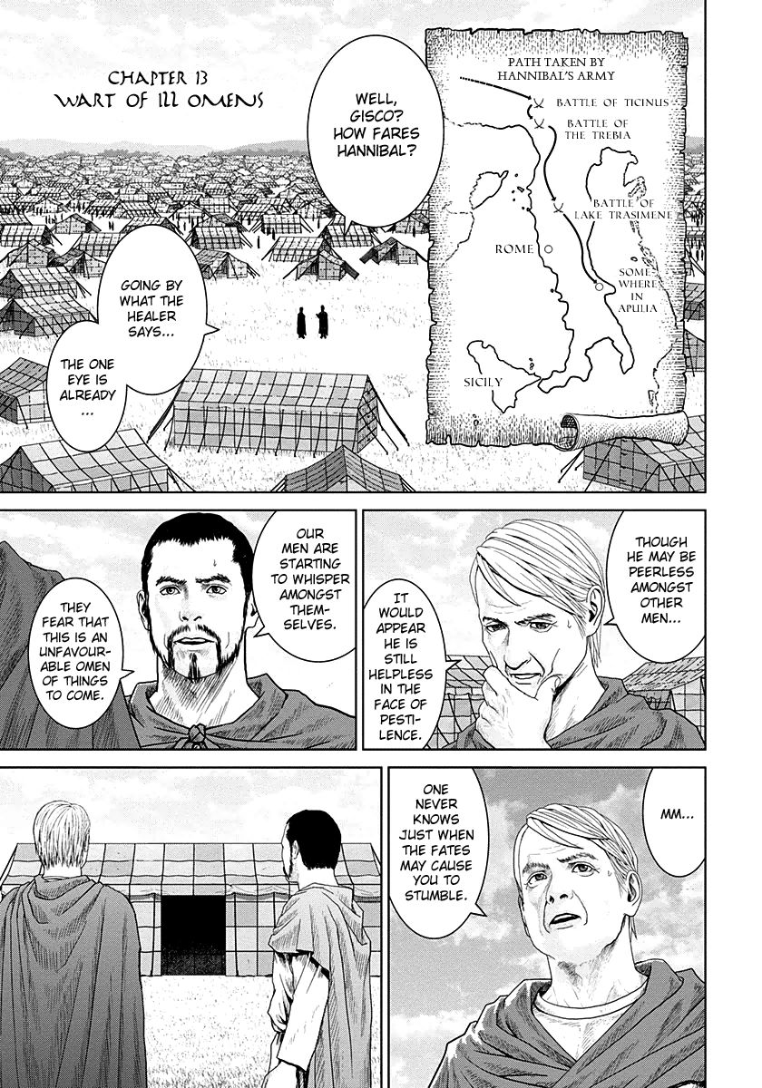 Ad Astra - Scipio to Hannibal Chapter 13 page 4 - Chapter 13 : Wart of Ill Omen