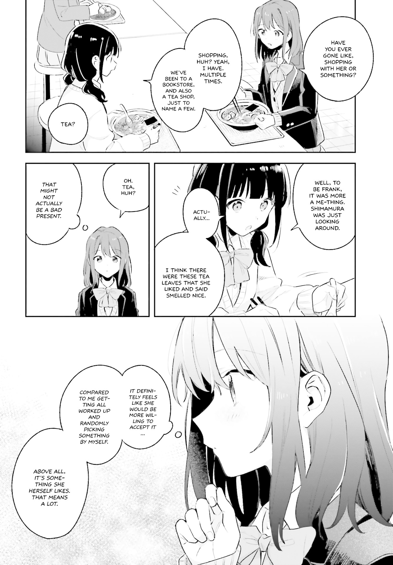 Adachi to Shimamura (Moke Yuzuhara) Chapter 11 page 10 - Chapter 11: Christmas Ongoing; Adachi's Thoughts