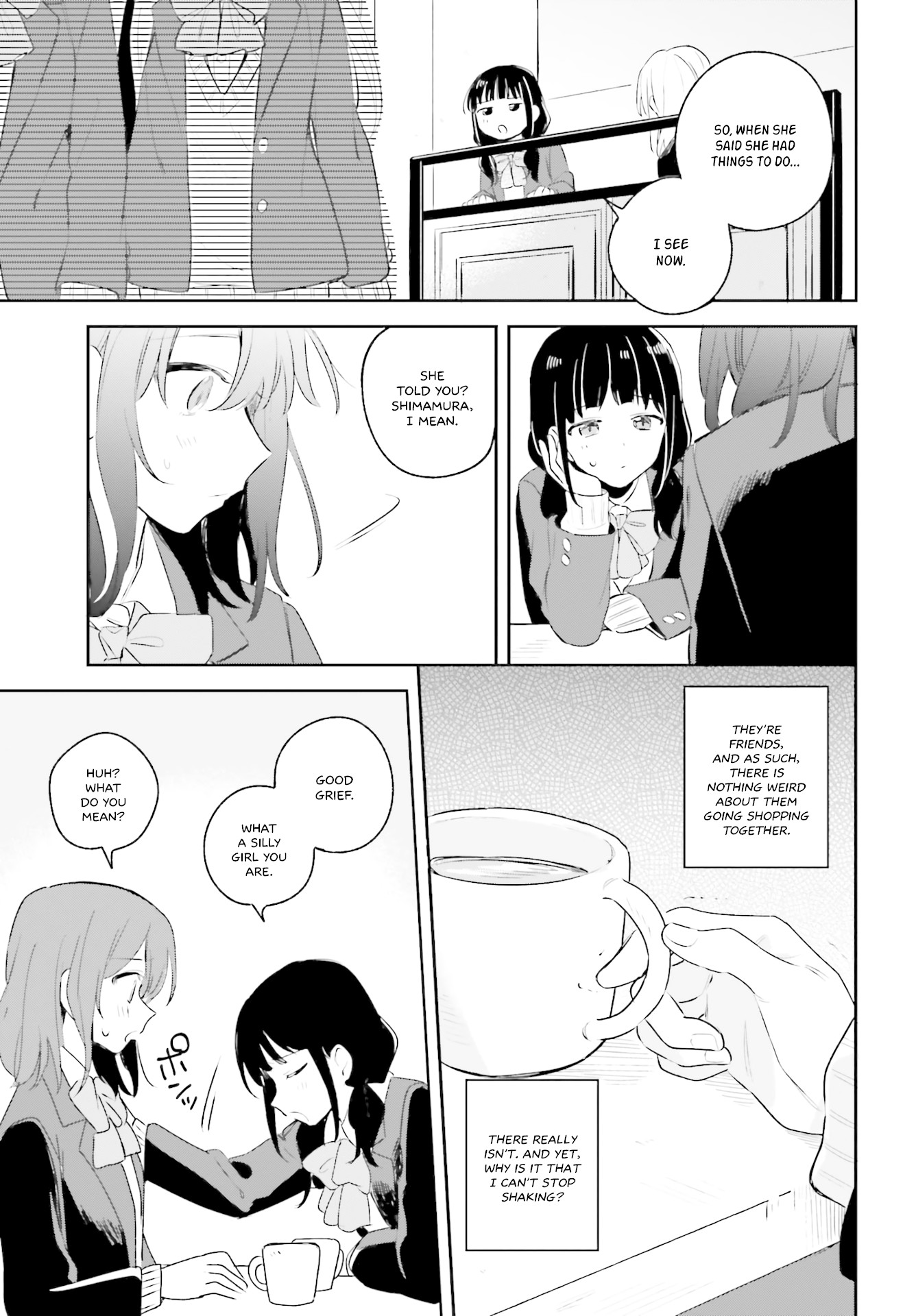 Adachi to Shimamura (Moke Yuzuhara) Chapter 11 page 23 - Chapter 11: Christmas Ongoing; Adachi's Thoughts