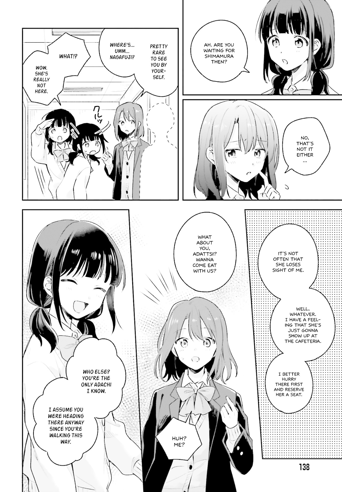 Adachi to Shimamura (Moke Yuzuhara) Chapter 11 page 6 - Chapter 11: Christmas Ongoing; Adachi's Thoughts