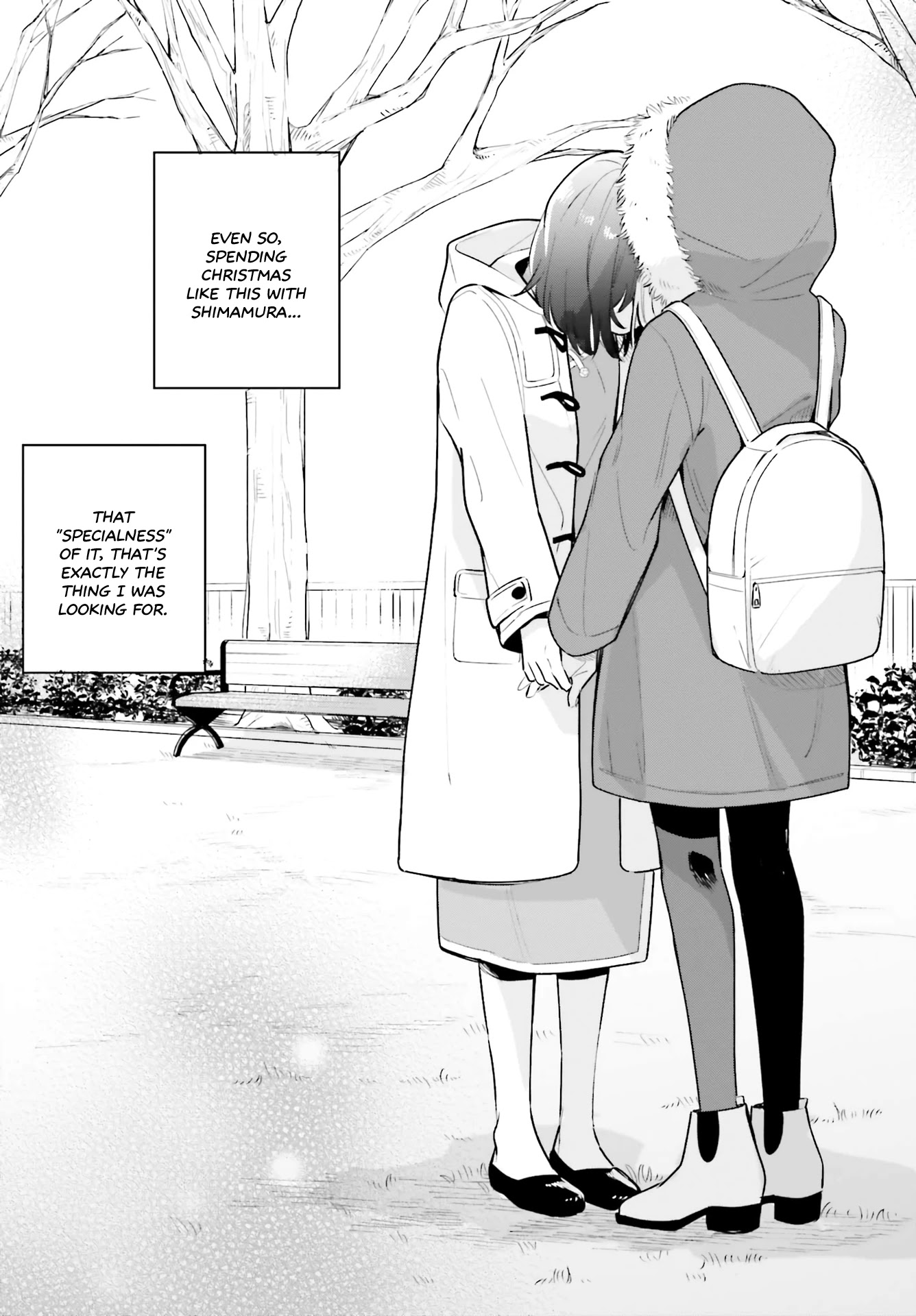 Adachi to Shimamura (Moke Yuzuhara) Chapter 12.5 page 18 - Chapter 12.5: White Album (Part 2)